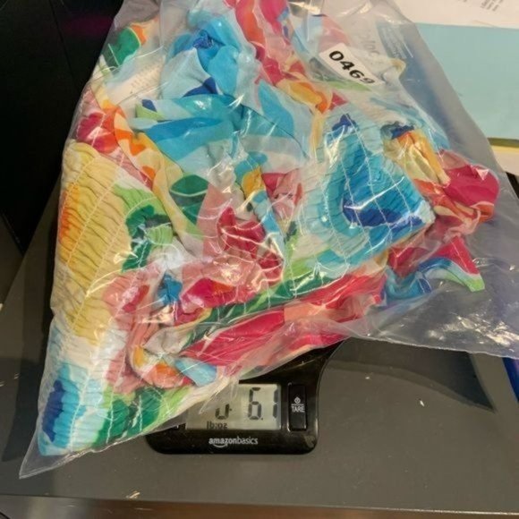 ALL THINGS MOCHI MARIANA FLORAL SHIRRED SILK RUFFLE PUFF 3/4 SLEEVE BODYCON DRES - Picture 7 of 9